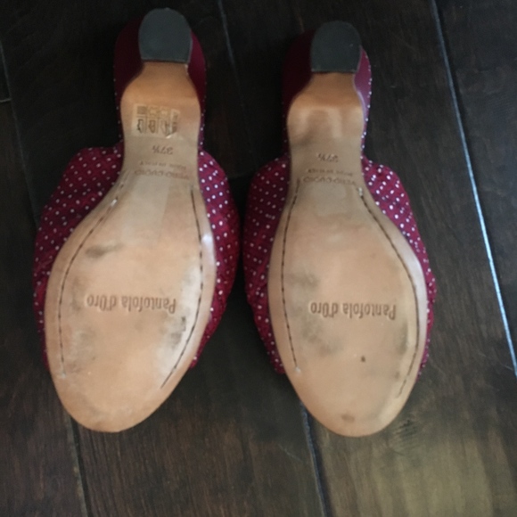 Chic and unique Italian Mules  - Pantofola d'Oro. - Picture 6 of 6